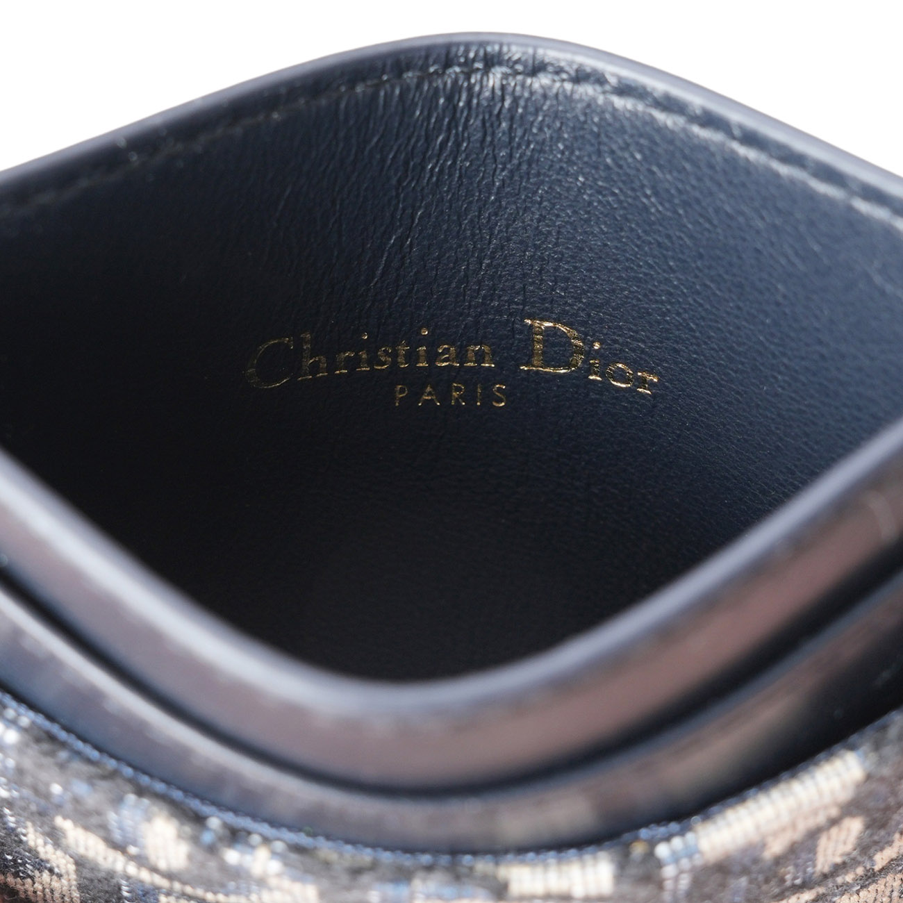 CHRISTIAN DIOR(USED)디올 오블리크 몽테인 30 프리지아 카드지갑